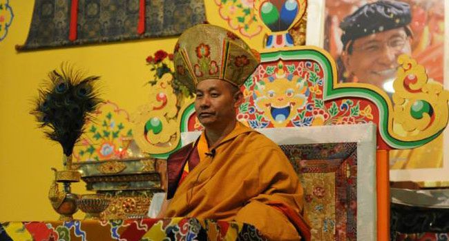 His Eminence Dralop Rinpoche - April 2015
