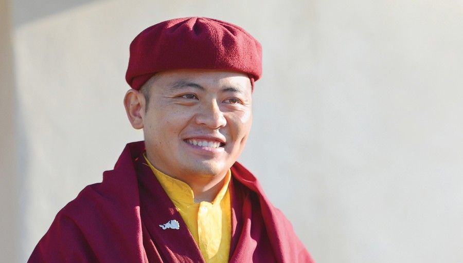 Portrait of the current Thuksey Rinpoche